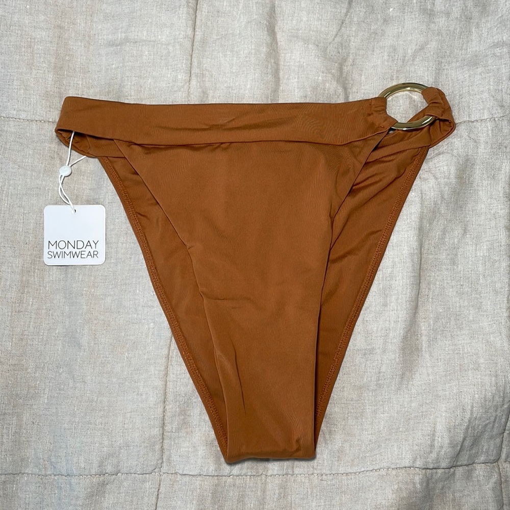 Monday Swimwear Antigua Bottom (Toffee M)